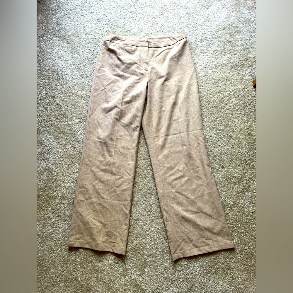 Wide leg dress pants
